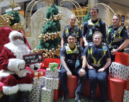 Santa Neil Black Rock